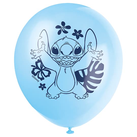 12" Lilo and Stitch Latex Balloons, 8ct.